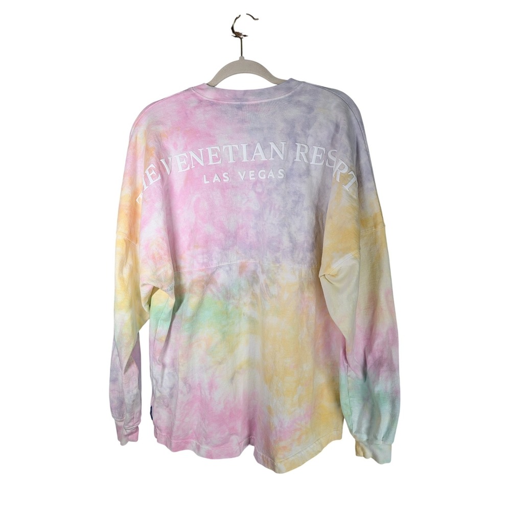 Spirit Jersey Shirt Womens M Pastel Tie Dye Venetian Resort Las Vegas - Picture 2 of 8